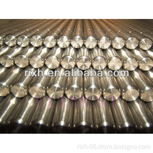 Gr2 prure titanium alloy rods bar,customized titanium bar and sheet